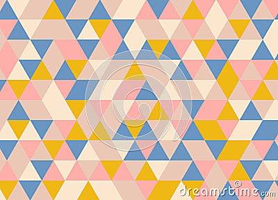 Abstract polygonal background. Geometric pattern. Vector backdrop. Vector Illustration