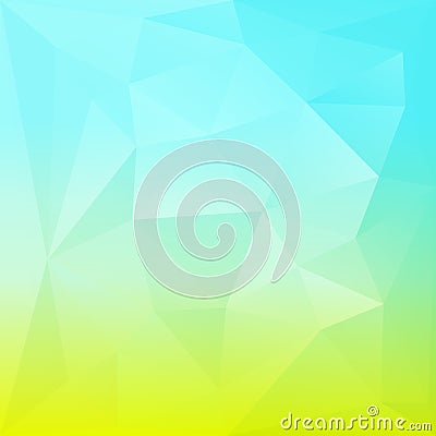 Abstract polygonal gradient background Cartoon Illustration