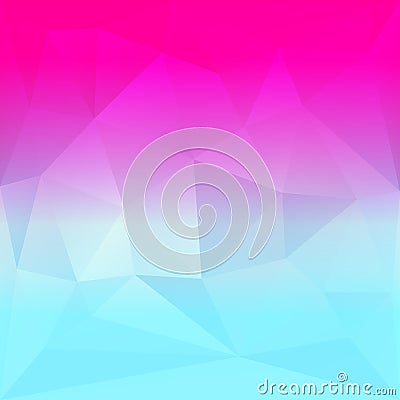 Abstract polygonal gradient background Cartoon Illustration