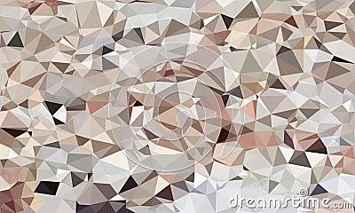Abstract polygonal triangle background. Vector Polygon which consist of triangles. Vector Illustration