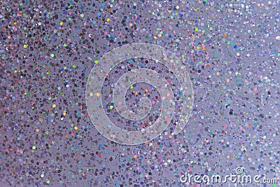 Abstract purple background with multicolored sparkles Stock Photo