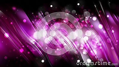 Abstract Purple and Black Blur Lights Background Stock Photo