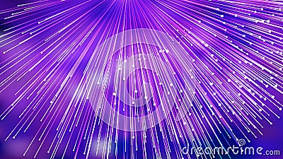 Abstract Purple Burst Lines Background Stock Photo