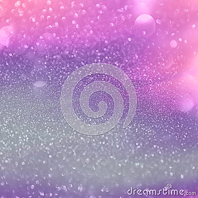 Abstract purple glitter sparkle confetti background Stock Photo