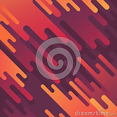 Abstract purple rounded lines pattern design of colorful template decoration template. Overlapping of elements style wavy fluid st Vector Illustration