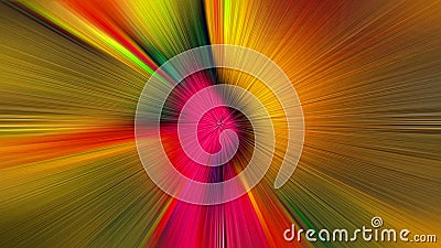 Abstract radial blur colorful background | vivid color spectrum line. Stock Photo