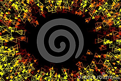 Abstract radial yellow background Stock Photo