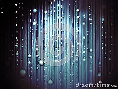 Abstract rain Vector Illustration