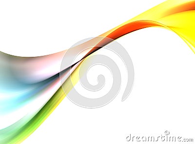 Abstract rainbow Stock Photo