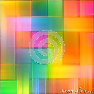 Abstract rainbow blurred lines color splash paint art background Stock Photo