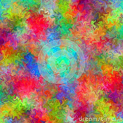 Abstract rainbow blurred lines color splash paint art background Stock Photo