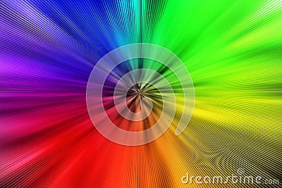 Abstract Rainbow Colors Blast for Background Cartoon Illustration