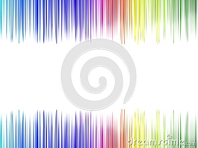 Abstract rainbow colours Stock Photo