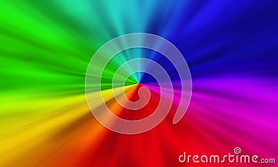 Abstract rainbow gradient motion blur background. Stock Photo