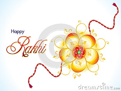 Abstract raksha bandhan background Vector Illustration