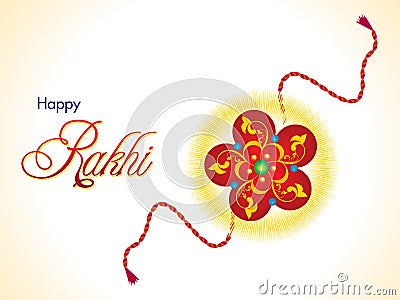 Abstract raksha bandhan background Vector Illustration