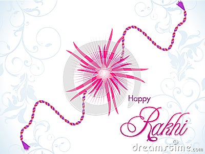 Abstract raksha bandhan Background Vector Illustration