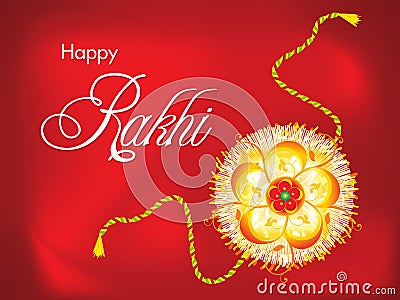 Abstract raksha bandhan Background Vector Illustration