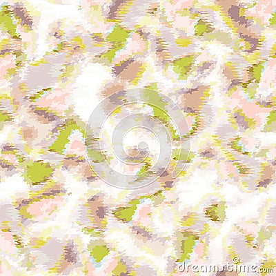 Abstract random organic pastel vector texture. Camouflage speckled flecks in spring color seamless pattern. Melange Vector Illustration