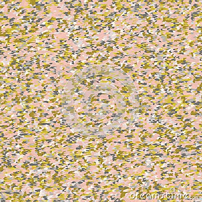 Abstract random organic pastel vector texture. Feminine speckled flecks in spring color seamless pattern. Melange variegated Stock Photo