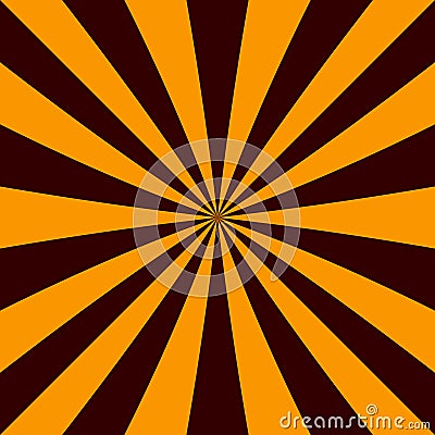 Abstract ray burst background from radial stripes Vector Illustration