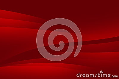 Abstract red background with smooth lines, futuristic design. Stock Photo