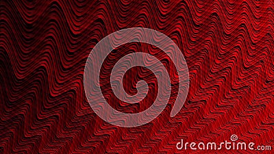 Abstract red and black waves texture Stock Photo