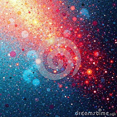 Abstract red cyan blue grainy backdrop Modern poster, webpage header design , header, abstract, red Stock Photo