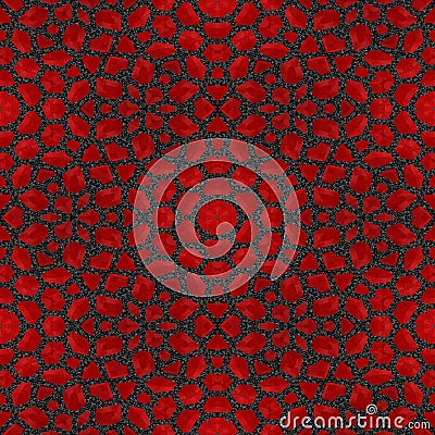 Abstract red garnet stone tile or background made seamless Stock Photo