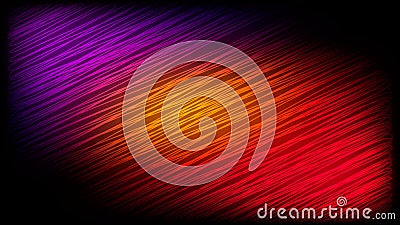 Abstract red, yellow and purple diagonal stripes Vector Illustration