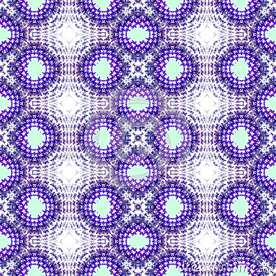 Abstract repeating purple seamless pattern Stock Photo