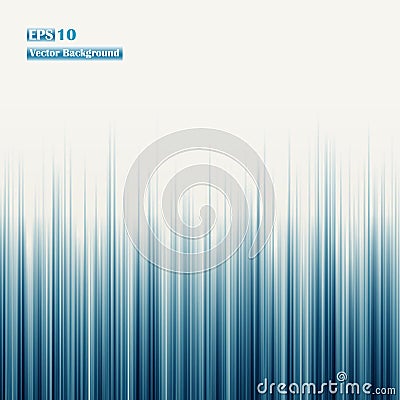 Abstract of retro blue straight lines background. For business presentation banner. Vector Illustration