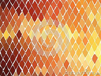 Abstract rhombic background Vector Illustration