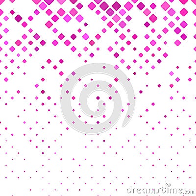 Abstract rounded square pattern background - vector graphic with squares in varying sizes Vector Illustration