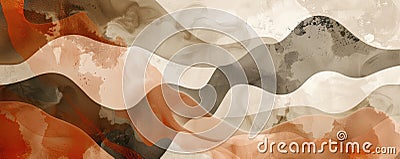 Abstract rustic color and shape on surface express nature style texture. AIG61. Stock Photo