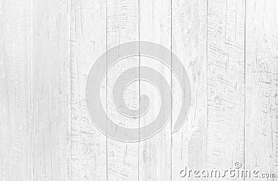 Abstract rustic surface white wood table texture background. Close up of rustic wall made of white wood table planks texture. Stock Photo