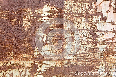 Abstract Rusty Metal Surface Background Stock Photo