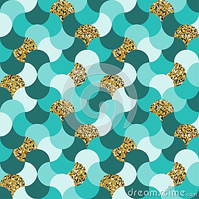 Abstract sand and sea waves beach inspired pattern Vector Illustration