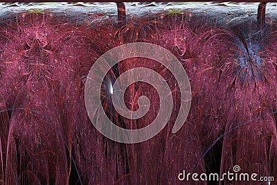 Abstract science glow rendering explosion sparkle graphic pattern futuristic fractal style energy fantasti Stock Photo