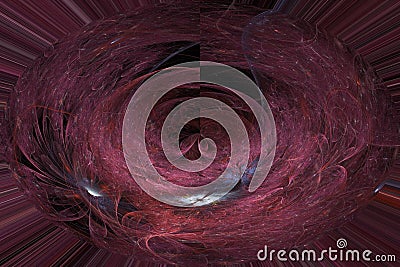 Abstract science rendering explosion sparkle graphic pattern futuristic fractal style energy fantasti Stock Photo