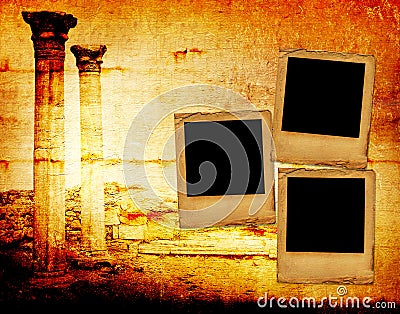 Abstract scratch ancient background Stock Photo