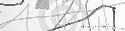 Abstract Scribble. Simple Line Texture. Handmade Stock Photo
