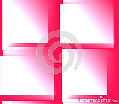 Abstract seamless background color corners and rectangles, spots Stock Photo