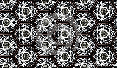 Abstract Seamless Bitmap Background Pattern - Texture Tile Stock Photo