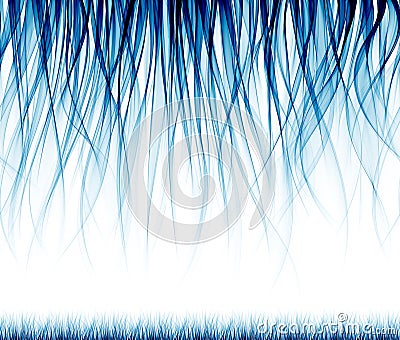 Abstract seamless curves Stock Photo