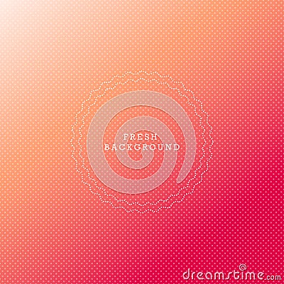 Abstract seamless dot pattern colorful gradient summer background. Vector Illustration