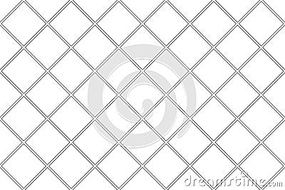 Abstract Seamless Geometric Checked Pattern. Thin Lines Texture Vector Illustration