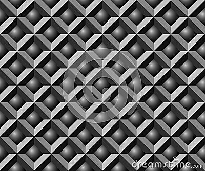 Abstract seamless geometrical pattern. Stock Photo