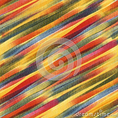 Abstract seamless pattern with acrylic painting Cartoon Illustration