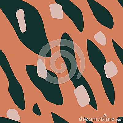 Abstract seamless pattern, animal print Stock Photo